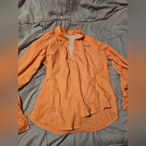Columbia Women's Button Up Coral